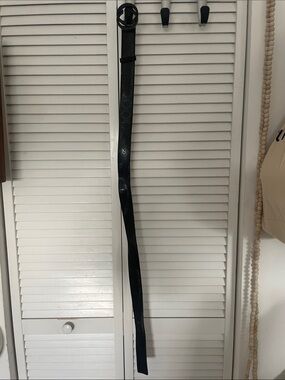 Gucci Black -on black GG interlocking Belt sz 1 mt ,5 cm